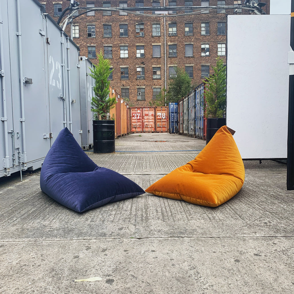 Bespoke Luxury Velvet Bean Bag (Omega One)