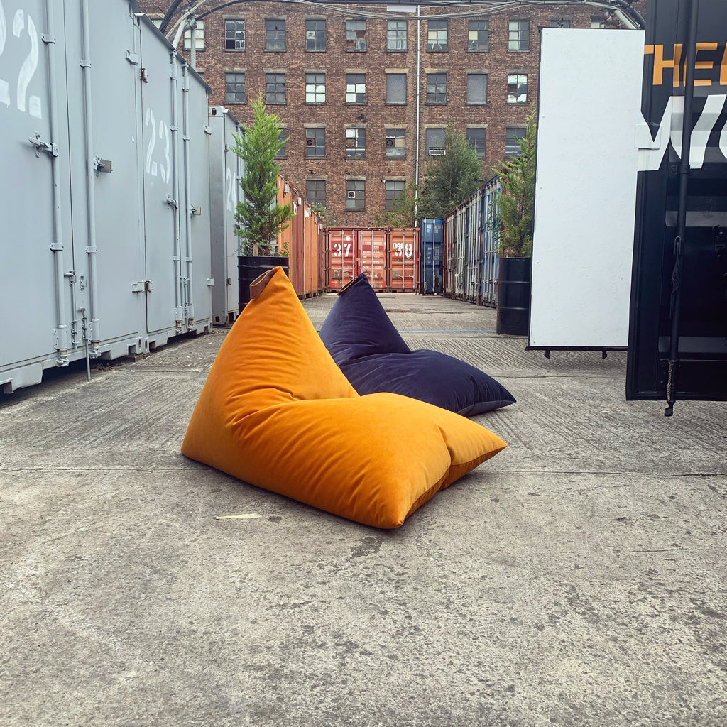 Bespoke Luxury Velvet Bean Bag (Omega One)